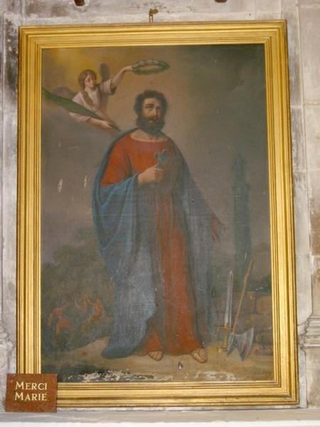 Tableau : Saint martyr