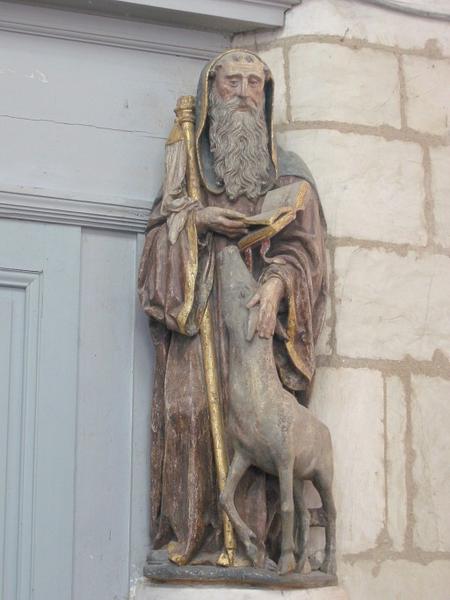 Statue : Saint Gilles