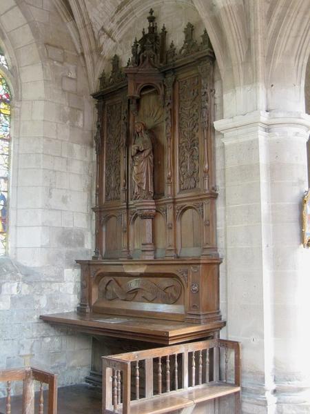 Autel et retable de Sainte Jule