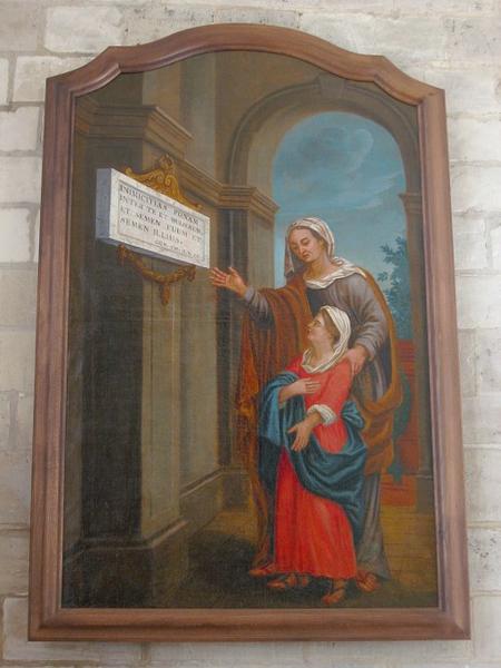 Tableau : Éducation de la Vierge