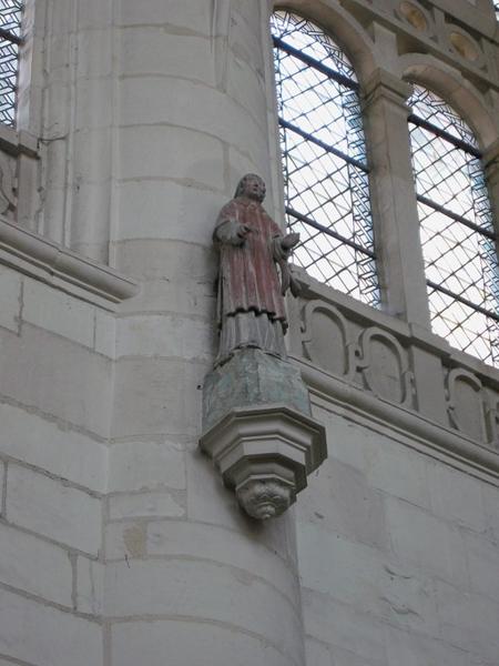 Statue : Saint abbé