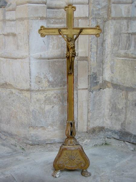 Croix de sacristie : Christ