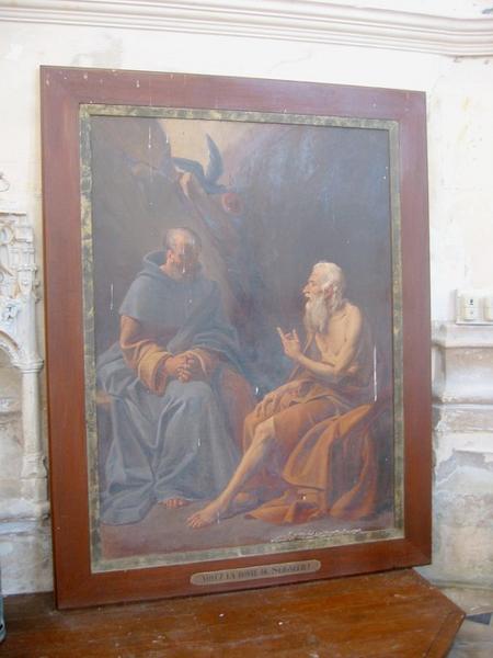 Tableau : Saint Paul et saint Antoine