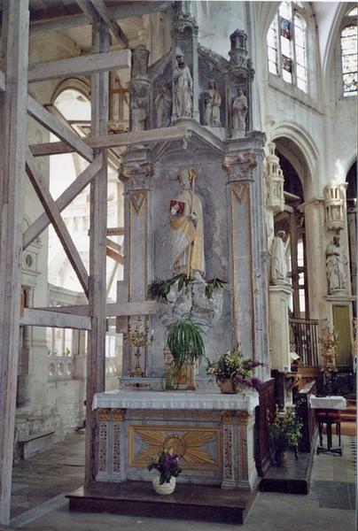 Autel-retable de saint Nicolas