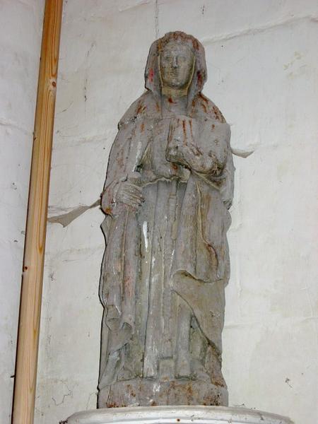 Statue : Saint abbé