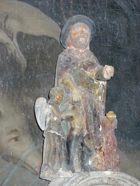 Statuette : Saint Roch