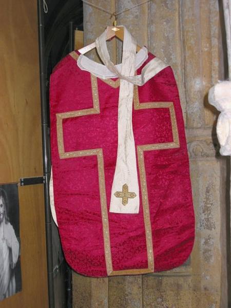 Chasuble, étole