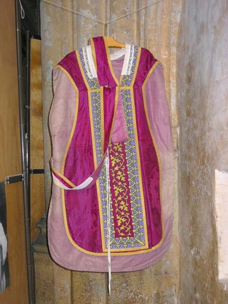 Chasuble, étole