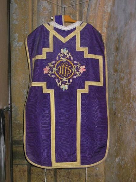 Chasuble, étole