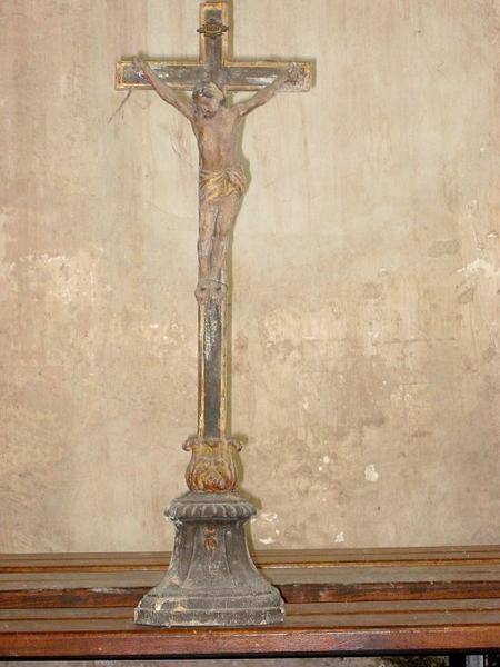 Croix d'autel : Christ