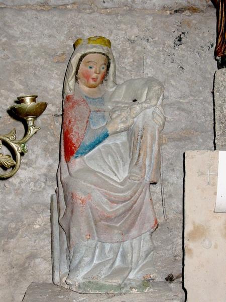 Statuette : Vierge à l'Enfant