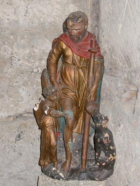 Statuette : Saint Roch