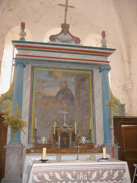 Retable, tabernacle