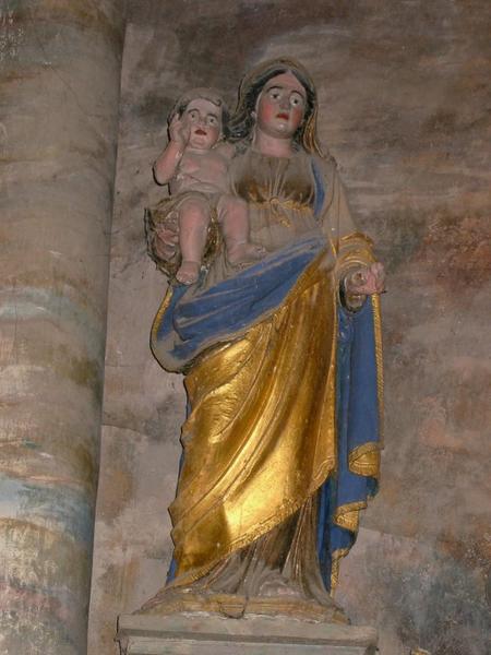 Statue : Vierge à l'Enfant