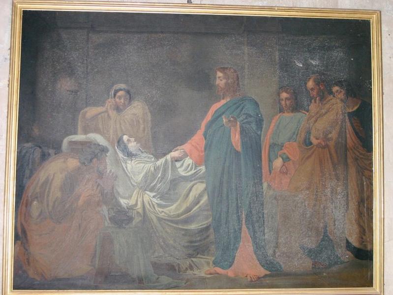 2 tableaux : Résurrection de la fille de Jaïre, Résurrection de Lazare