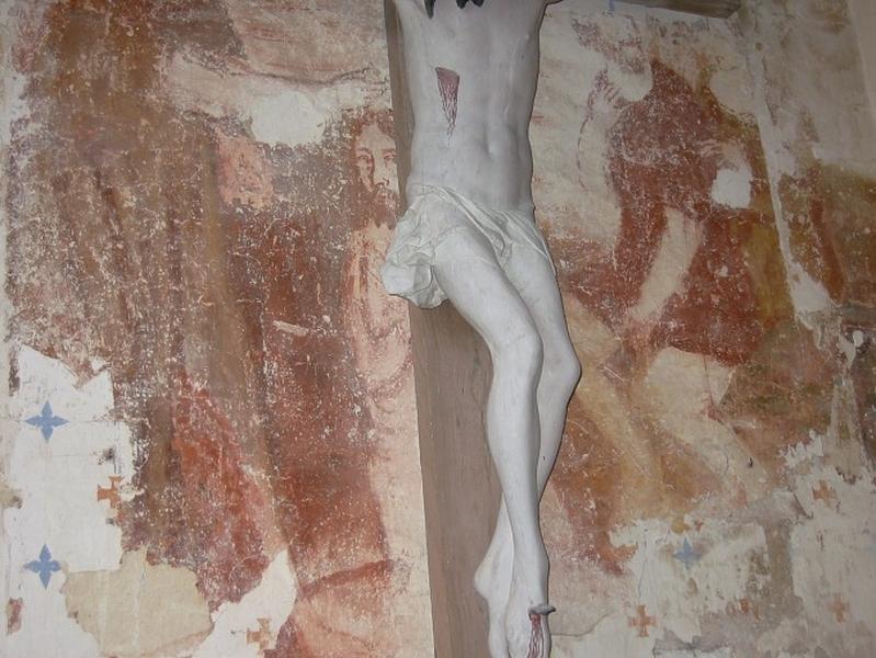 Peinture monumentale : Baptême du Christ