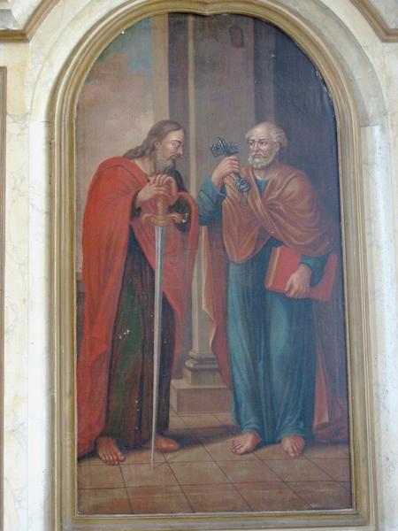 Tableau : Saint Pierre et saint Paul