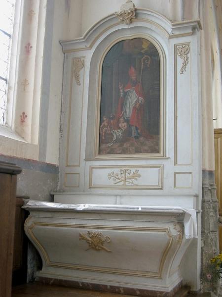 Autel et retable