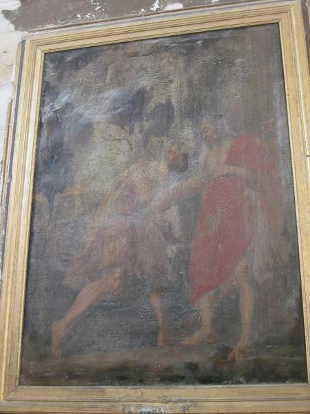 Tableau d'autel : Incrédulité de saint Thomas