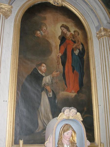 Tableau : Institution du Rosaire