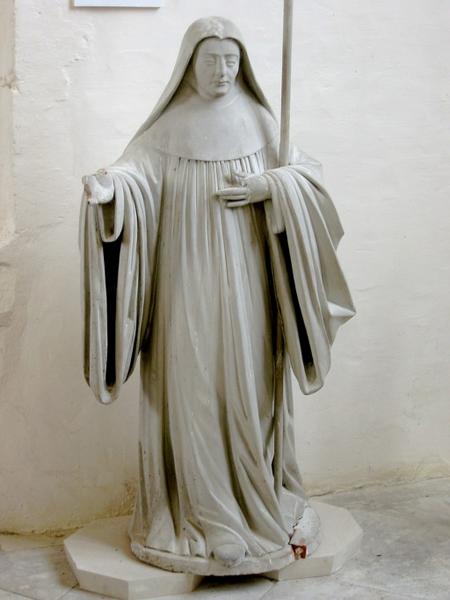 Statue : Sainte Scholastique