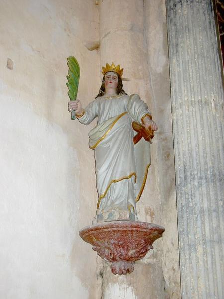 Statue : Sainte Catherine