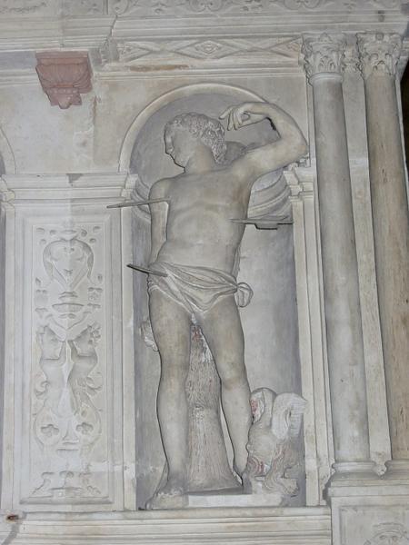 Statue : Saint Sébastien