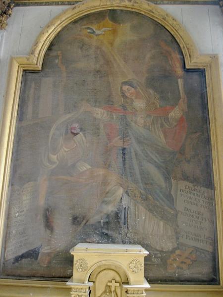 Tableau : Église et Synagogue