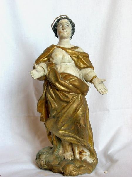 Statuette de bâton de procession : Assomption