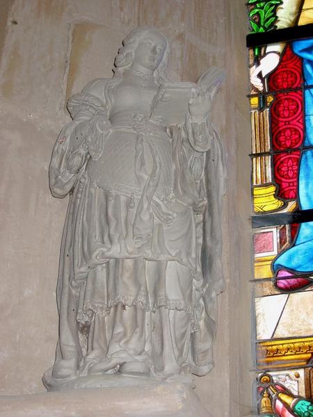 Statue : Sainte Syre (?)