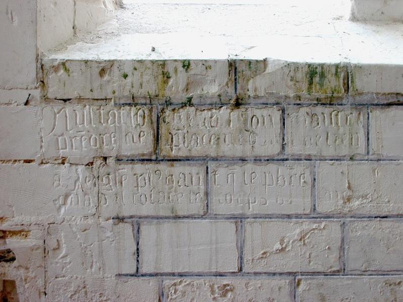 Inscriptions gravées