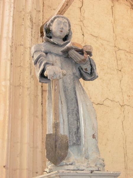 Statue : Saint Fiacre