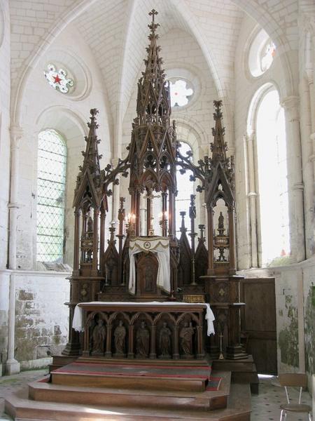 Maître-autel reliquaire, tabernacle