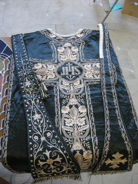 Chasuble, manipule, étole