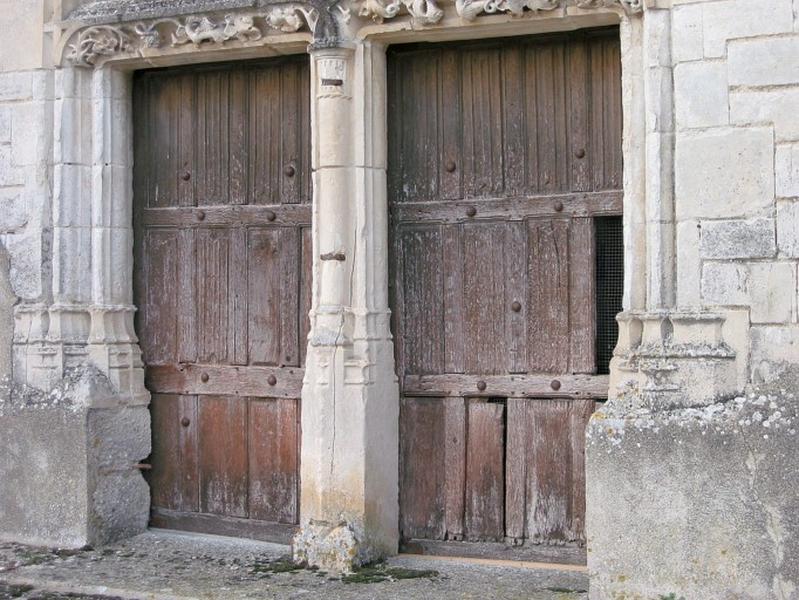 Vue de la porte double