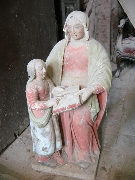 Statuette : Éducation de la Vierge