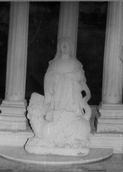 Statue : Sainte Marguerite (disparue)