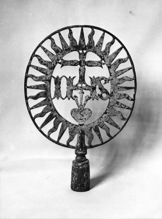 2 bâtons de procession de la confrérie des Pénitents Blancs - © Ministère de la Culture (France), Conservation des antiquités et des objets d’art de l’Aude – Tous droits réservés