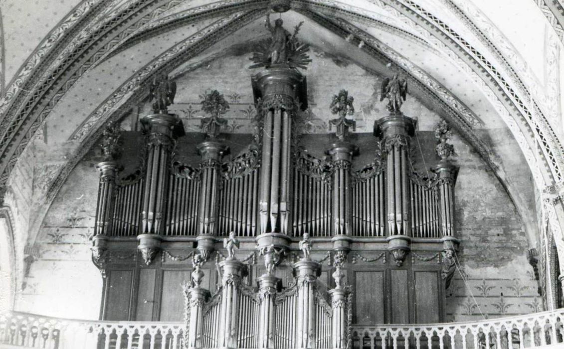 orgue de tribune;buffet d'orgue;partie instrumentale de l'orgue