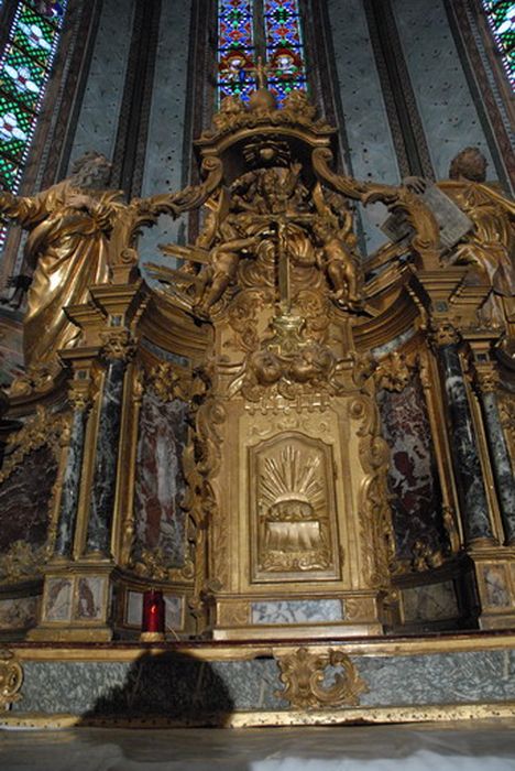 tabernacle du maître-autel - © Ministère de la Culture (France), Conservation des antiquités et des objets d’art de l’Aude – Tous droits réservés 
