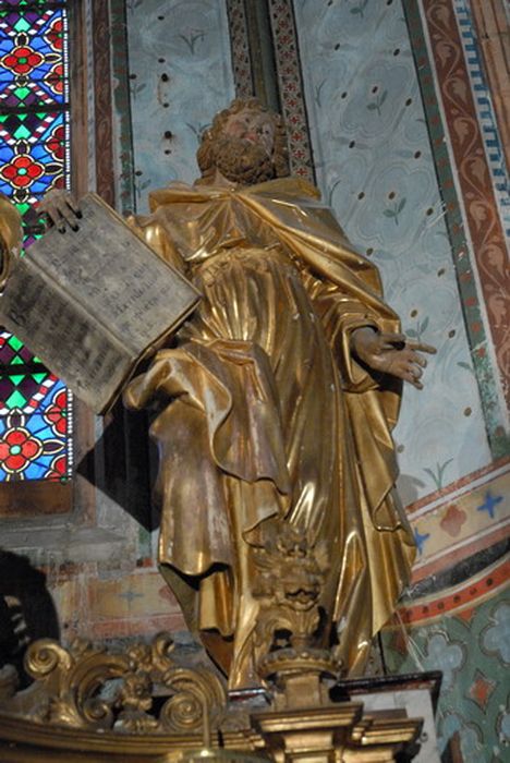 statue :  Saint Paul - © Ministère de la Culture (France), Conservation des antiquités et des objets d’art de l’Aude – Tous droits réservés 