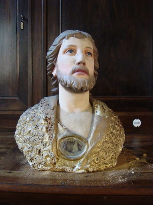 buste-reliquaire : Saint Jean-Baptiste
