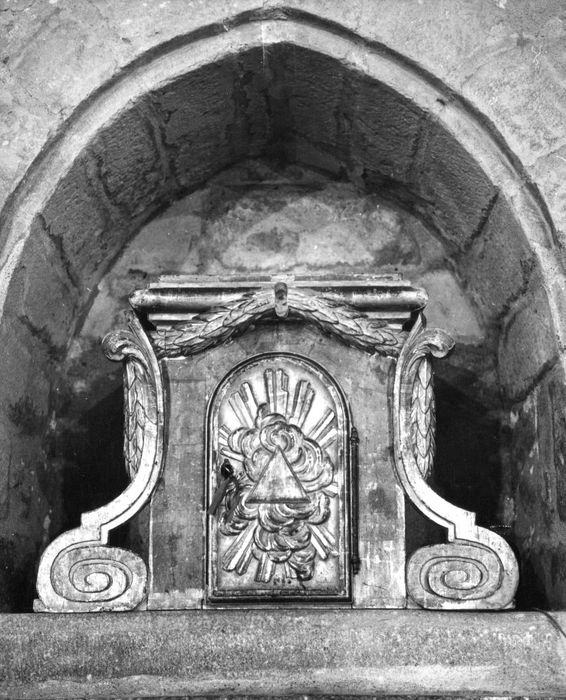 tabernacle - © Ministère de la Culture (France), Conservation des antiquités et des objets d’art de l’Aude – Tous droits réservés