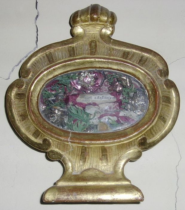 reliquaire : Sainte Restitute - © Ministère de la Culture (France), Conservation des antiquités et des objets d’art de l’Aude – Tous droits réservés 
