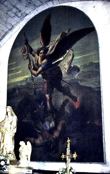 tableau : Saint Michel terrassant le démon