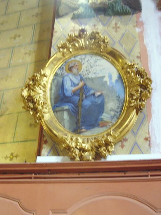 tableau et son cadre : Saint Paul - © Ministère de la Culture (France), Conservation des antiquités et des objets d’art de l’Aude – Tous droits réservés 