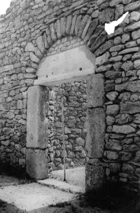 chapelle Saint-Laurent : Portail occidental, vue générale