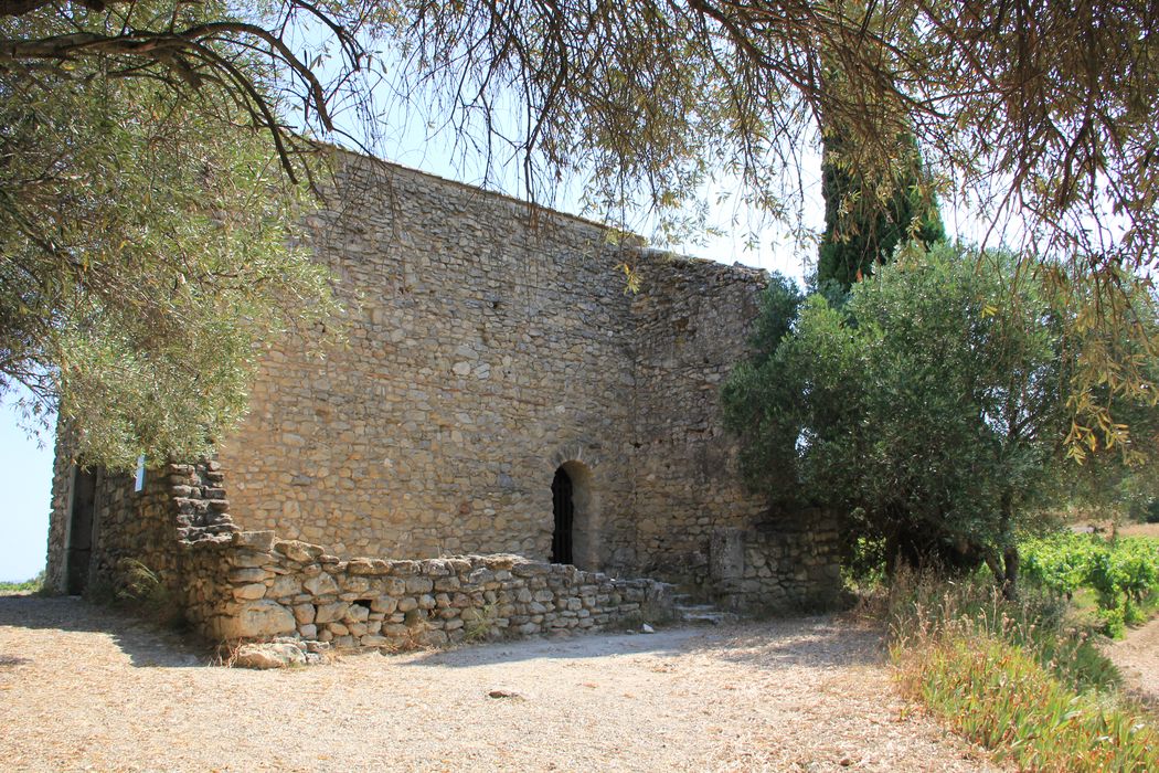 chapelle Saint-Laurent : Façade sud, vue générale