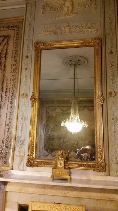 hôtel de Murat : Grand salon, vue partielle du décor