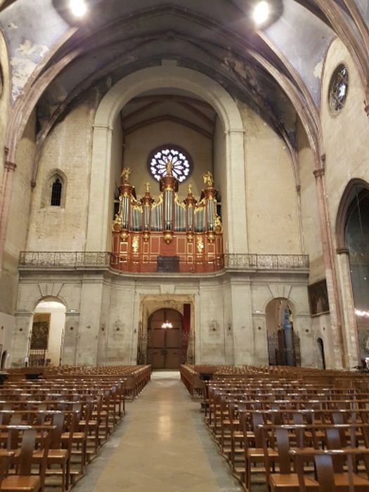 orgue de tribune : partie instrumentale de l'orgue